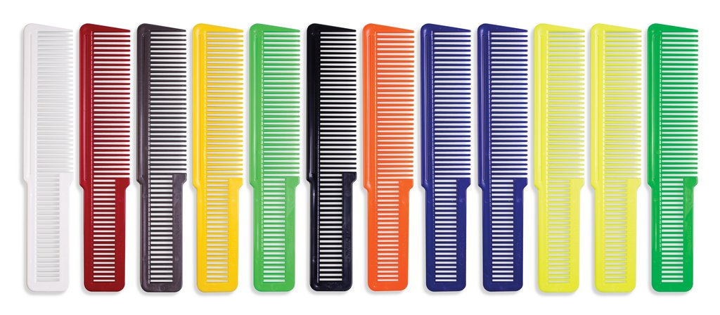 3206-200/1  ОДНА цветная расческа Wahl Colored Flat Top comb 
