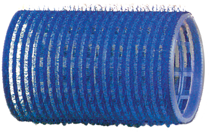 Бигуди-липучки DEWAL, синие d 40 мм 12 шт/уп. R-VTR3