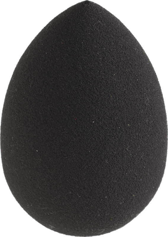 Губка макияжная DEWAL(1шт/упак),цвет черный. SPB-23 