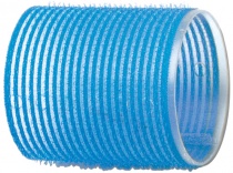 Бигуди-липучки DEWAL, голубые d 55 мм 6шт/уп. R-VTR15