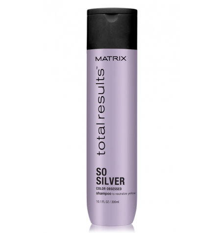 Шампунь для светлых и седых волос Color Obsessed so Silver Matrix 300мл. 180855