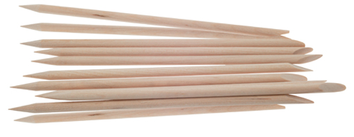 P-020 Апельсиновая палочки для маникюра Dewal деревянные , 11,5 см (15 шт/упак)