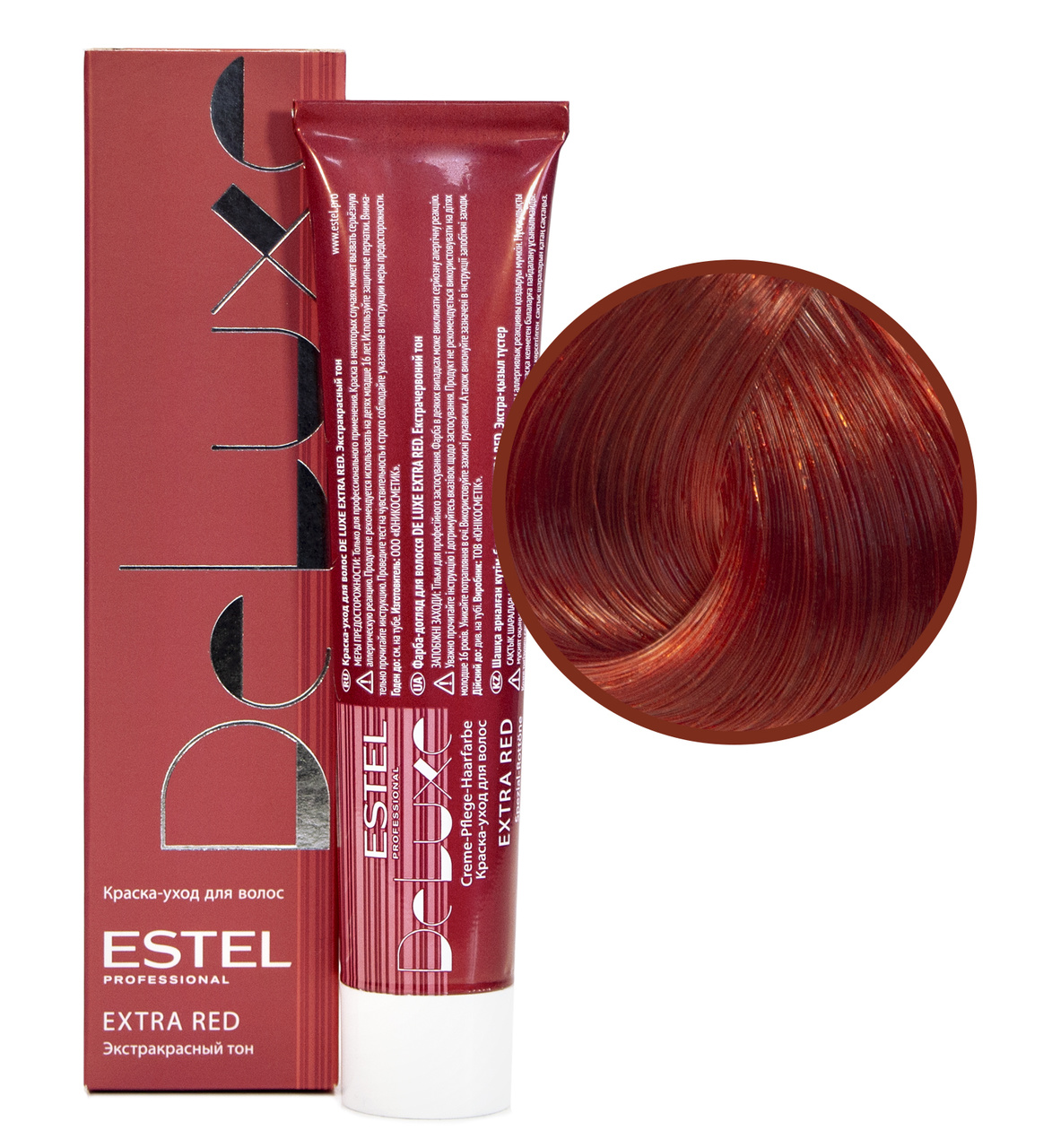 -88/55 DE LUXE EXTRA RED Светло-русый красный интенсивный 60 мл Estel