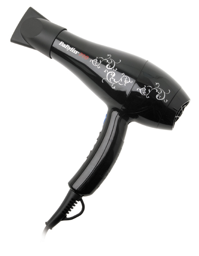 BAB5559EФен BaByliss Pro LIGHT, черный, 2000Вт, 1 насадка