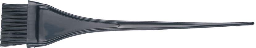 T-1152 Кисть для окрашивания DEWAL, черная, с черной прямой щетиной, узкая 40мм
