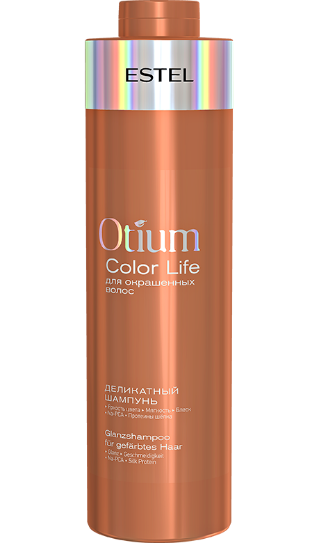 OTM.6/1000 Деликатный шампунь для окрашенных волос 1000мл.OTIUM Color Life