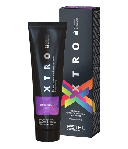 EX/NL Пигмент прямого действия для волос ESTEL XTRO BLACK сиреневый, 100мл