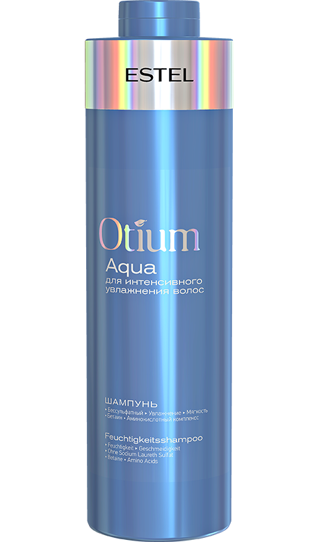 OTM.35/1000 Шампунь для интенсивного увлажнения волос 1000мл. OTIUM Aqua
