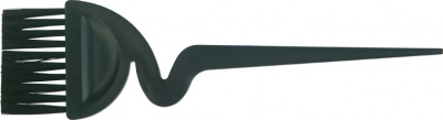 T-1110 Кисть для окрашивания DEWAL,черная, с черной прямой щетиной, с ручкой 