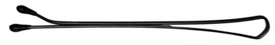 SLN50P-1/60 Невидимки 50 мм прямые, черные (60 шт.) DEWAL 